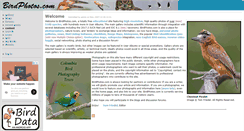 Desktop Screenshot of birdphotos.com